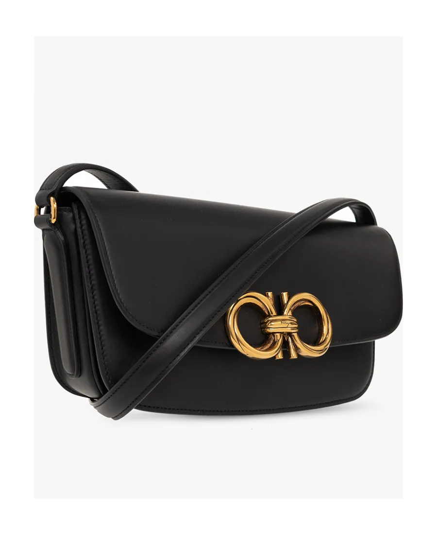 Trapezio Logo Plaque Small Crossbody Bag