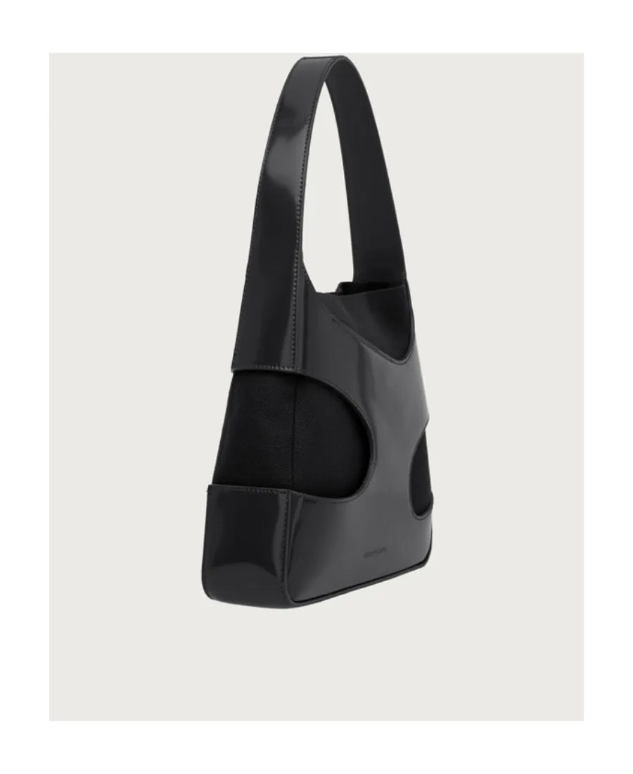 Cut-Out Mini Shoulder Bag