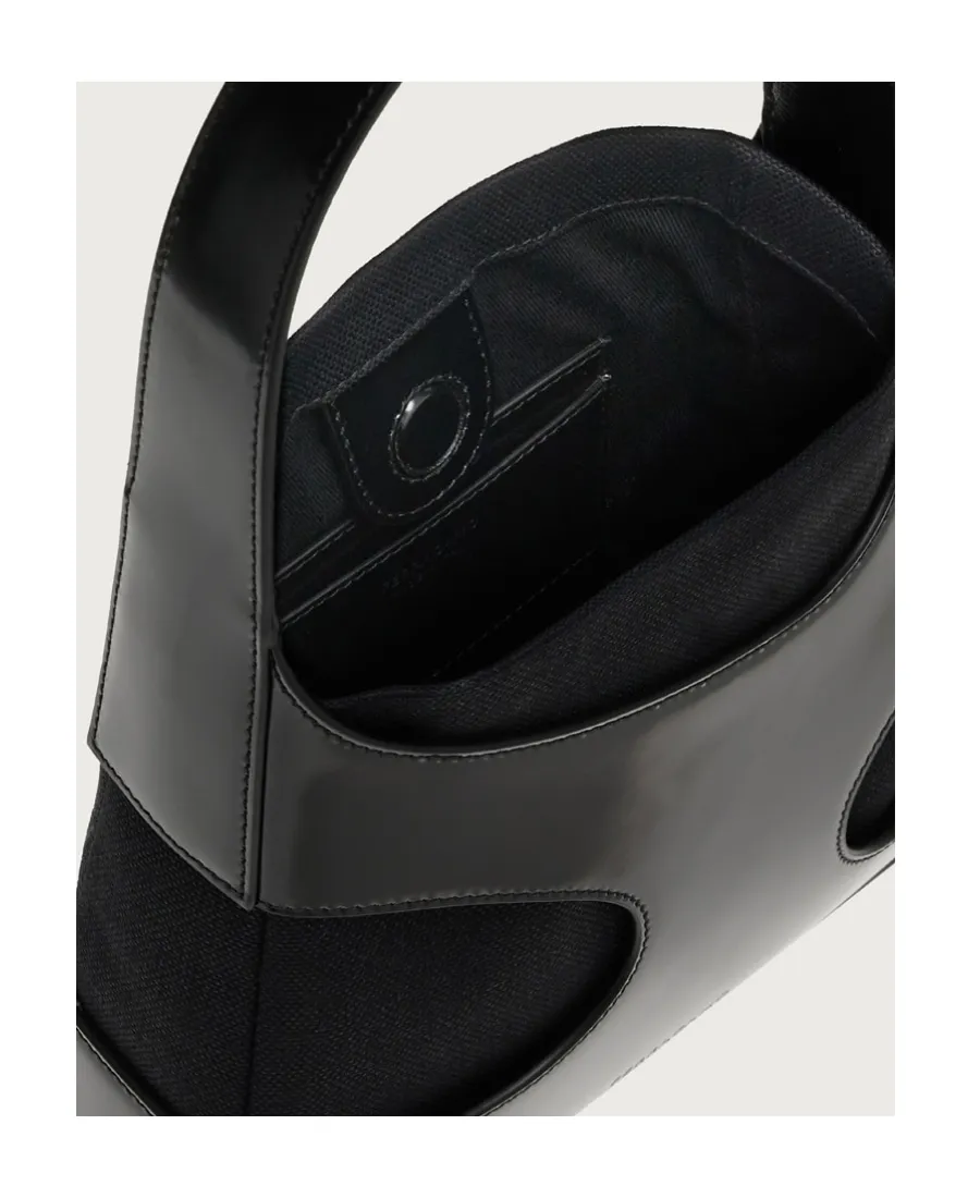Cut-Out Mini Shoulder Bag