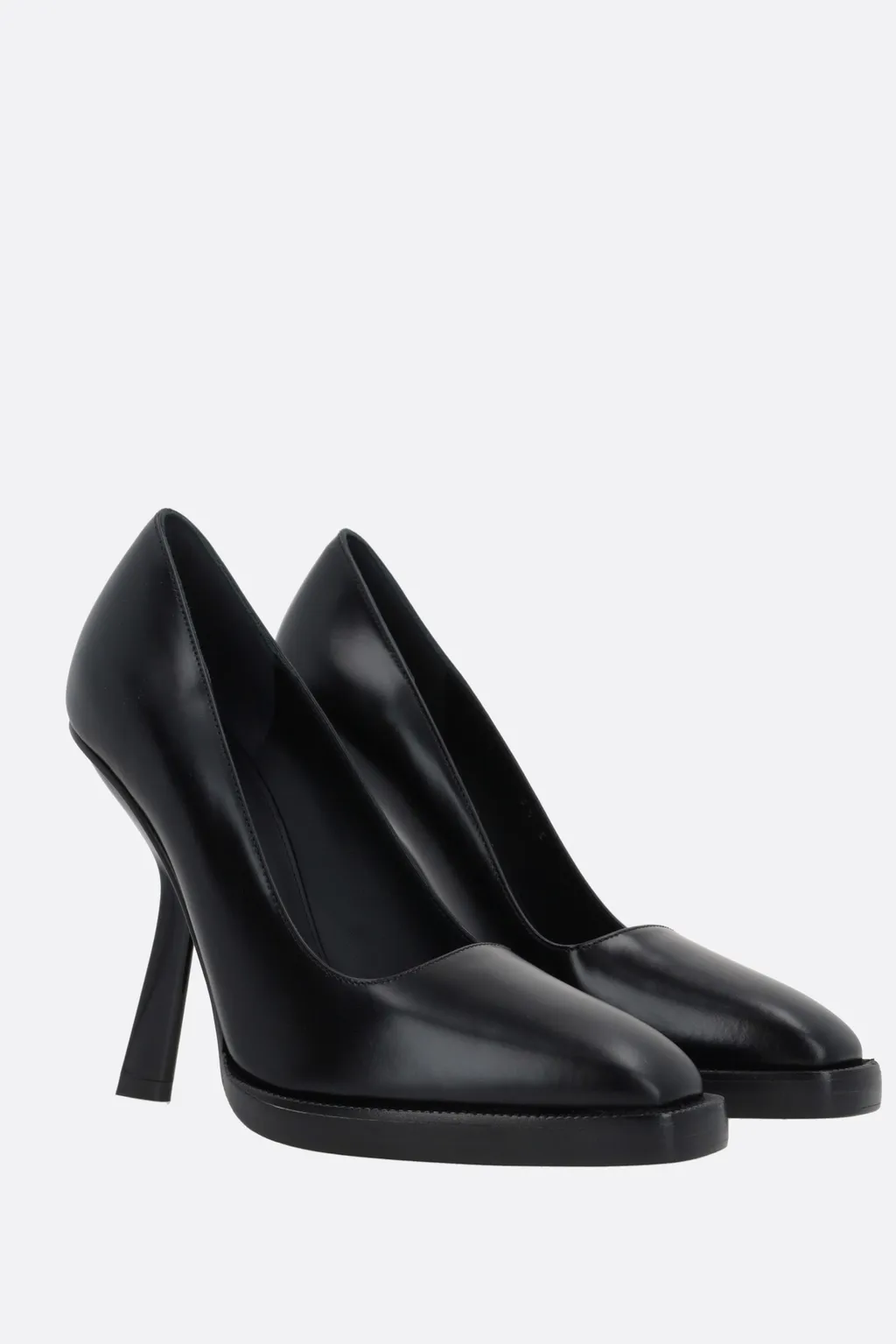 Square-Headed High Heels