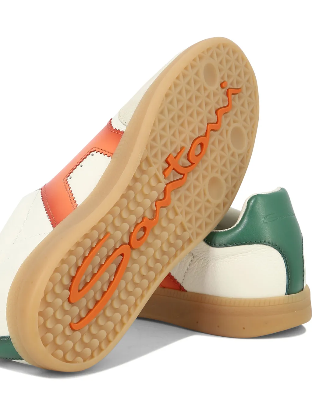Colourblock Panelled Lace-Up Sneakers