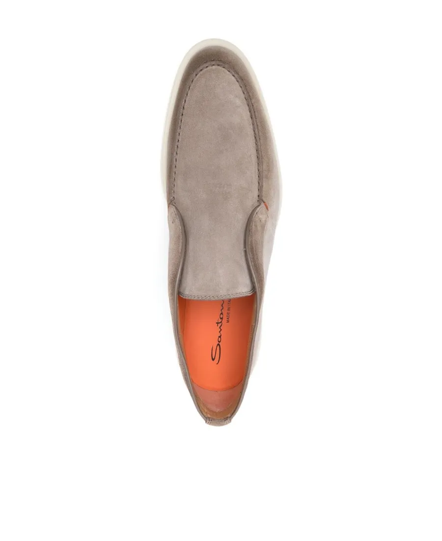 Desert Round Toe Slip-On Boots