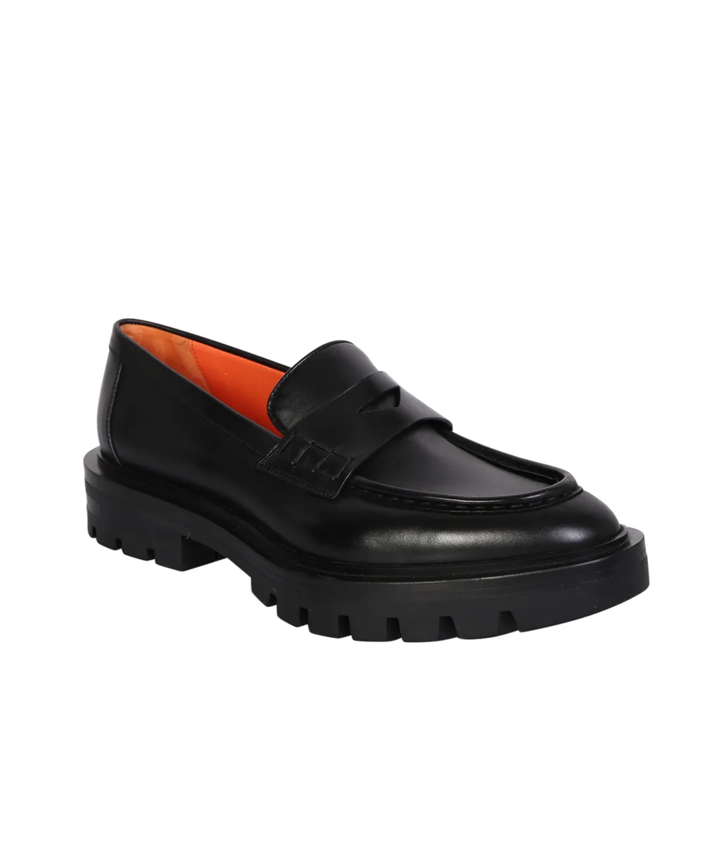 Round Head Loafer Shoes