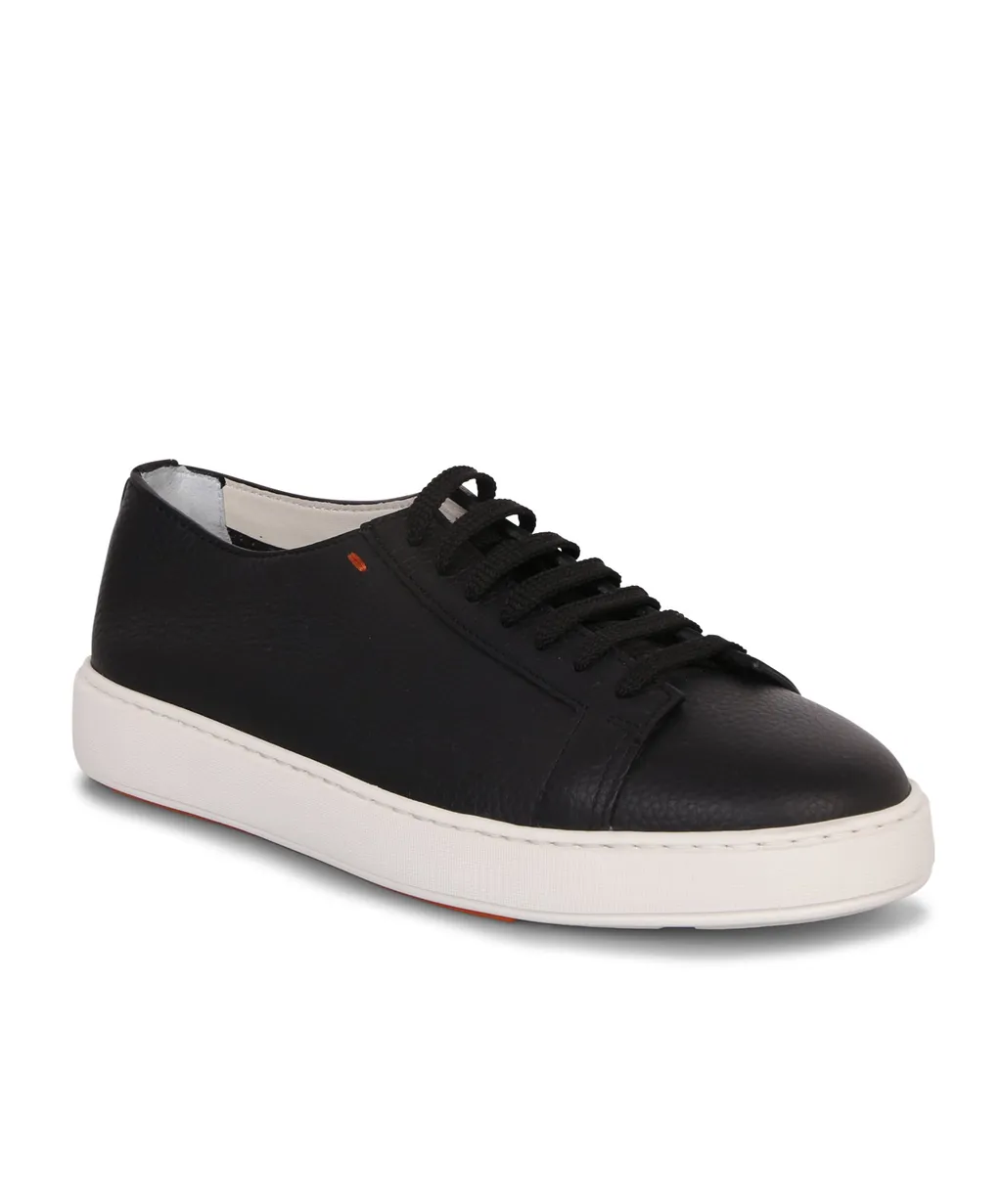 Round-Toe Lace-Up Sneakers