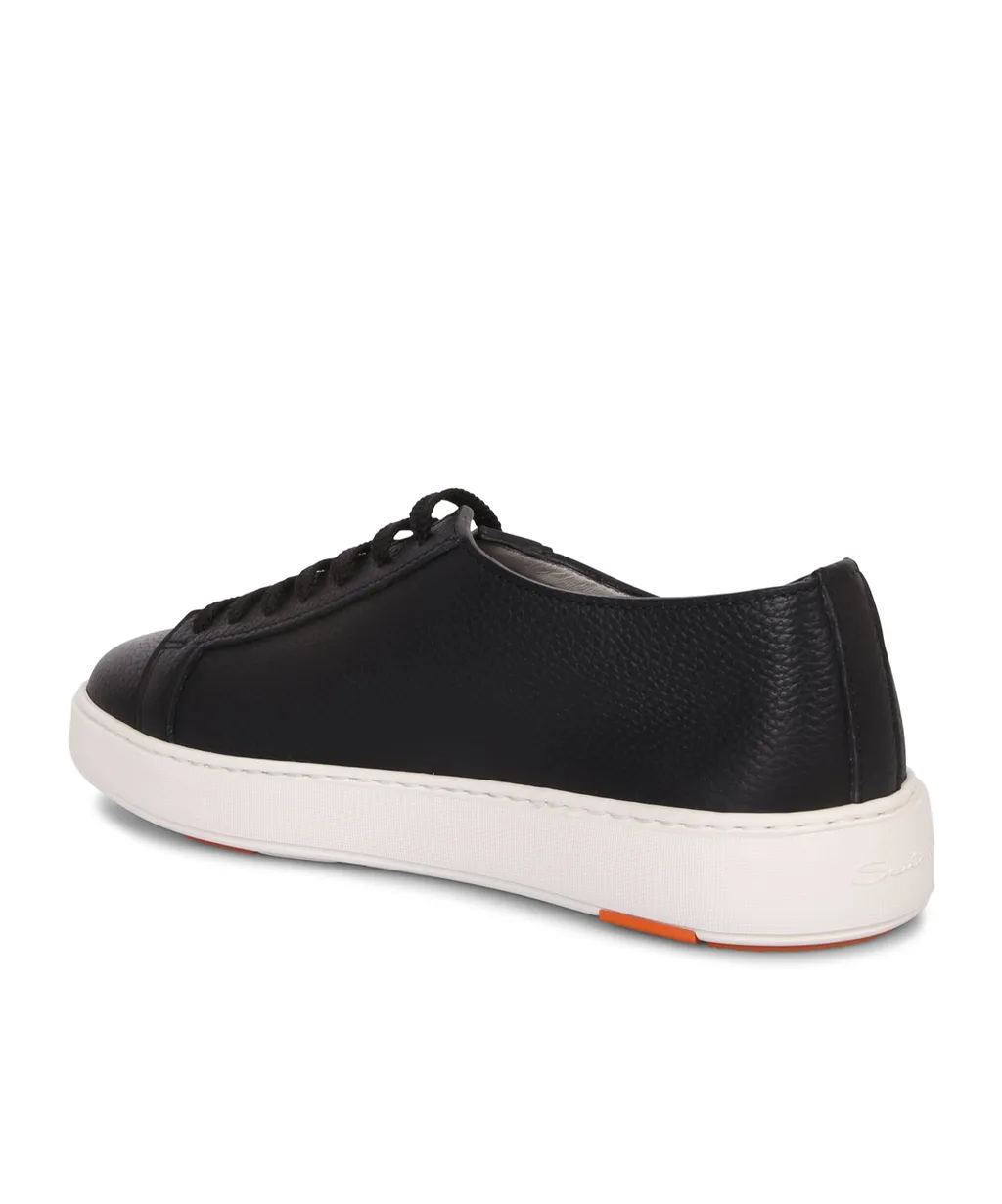 Round-Toe Lace-Up Sneakers