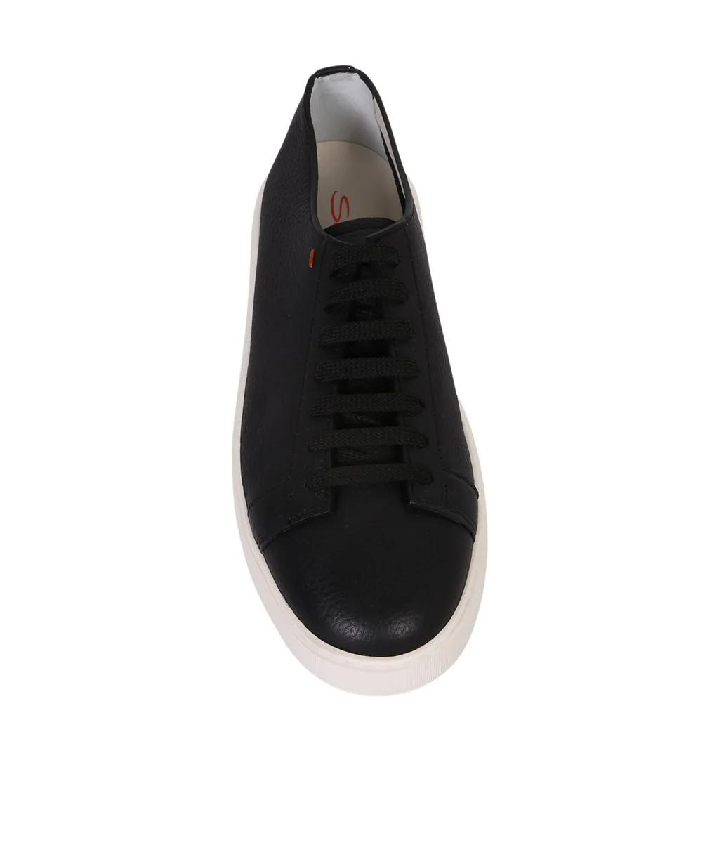 Round-Toe Lace-Up Sneakers