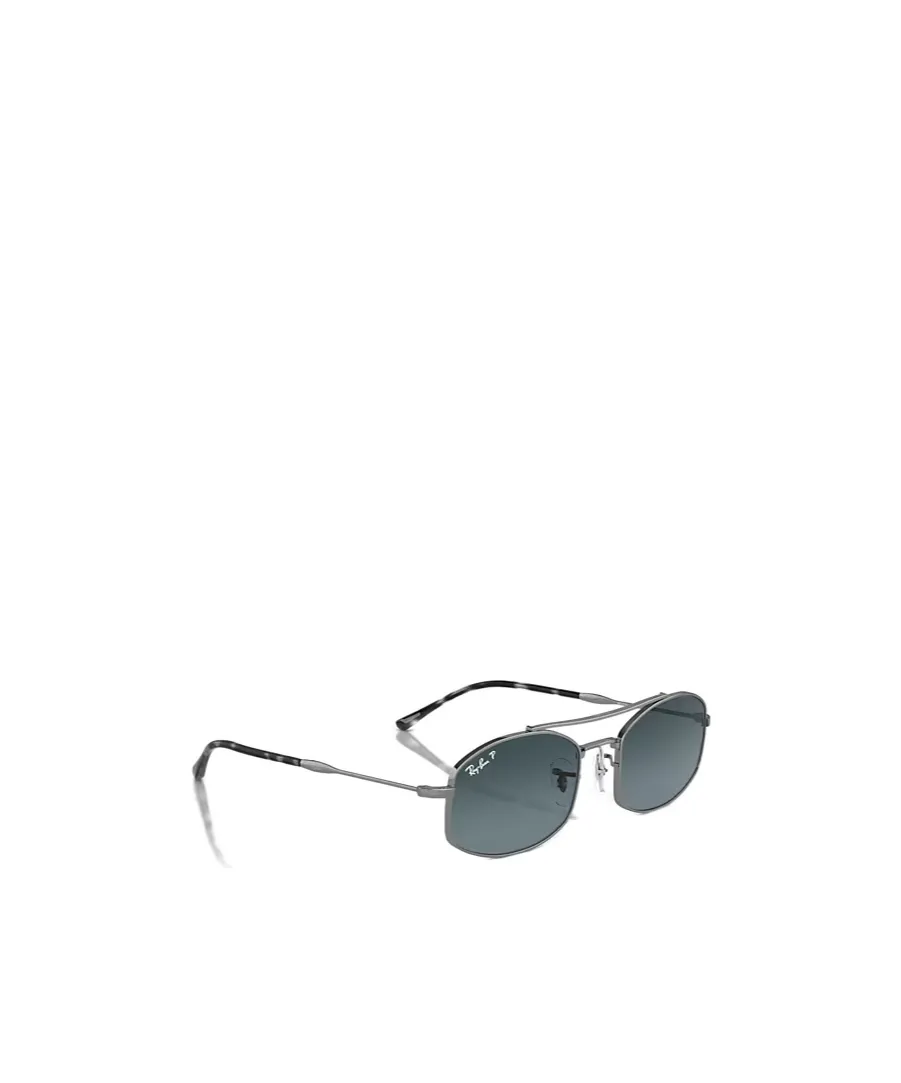 Oval-Frame Sunglasses