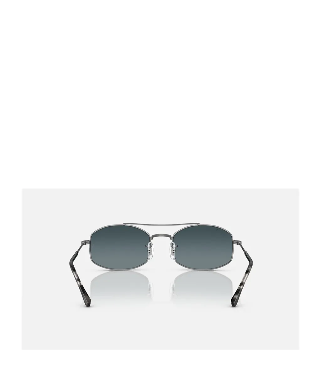 Oval-Frame Sunglasses