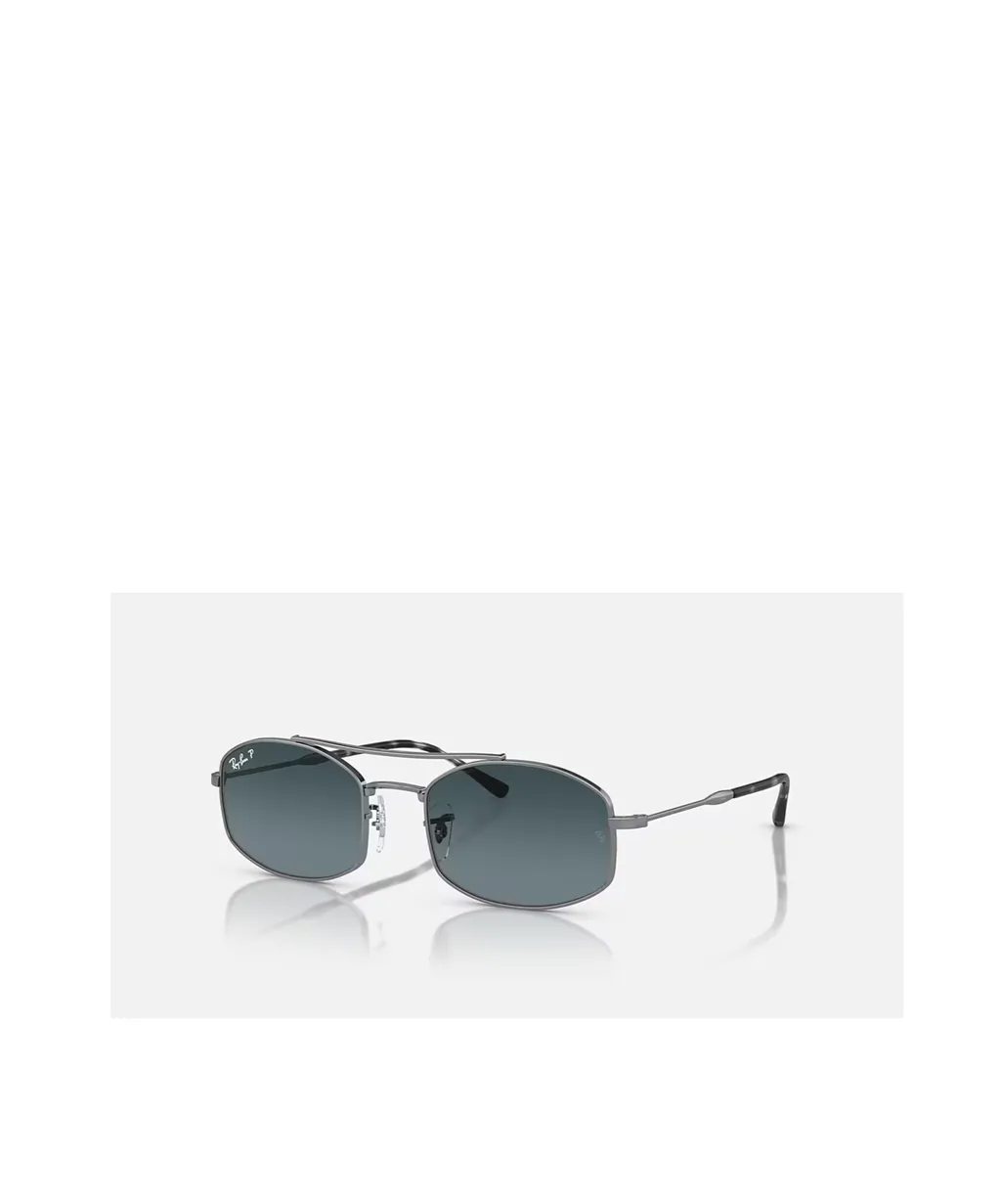 Oval-Frame Sunglasses
