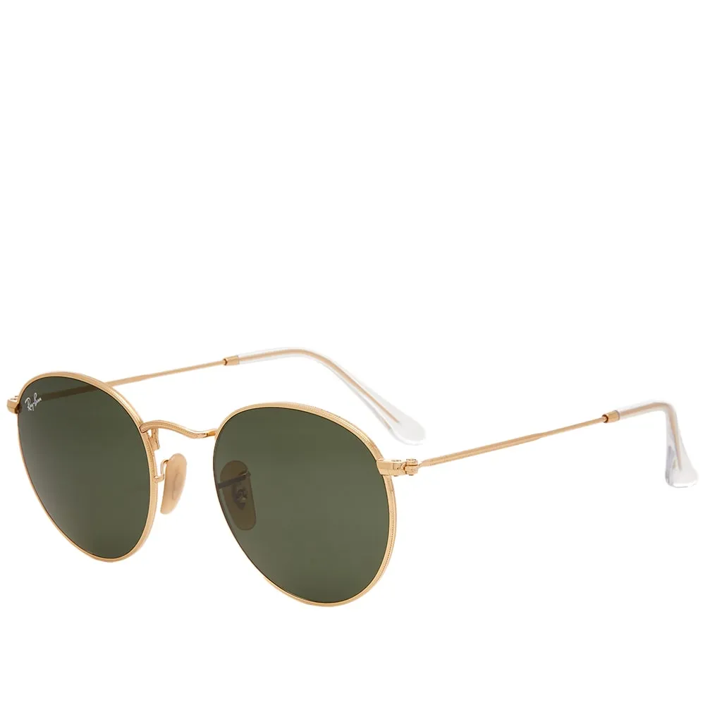 Logo Round Frame Sunglasses