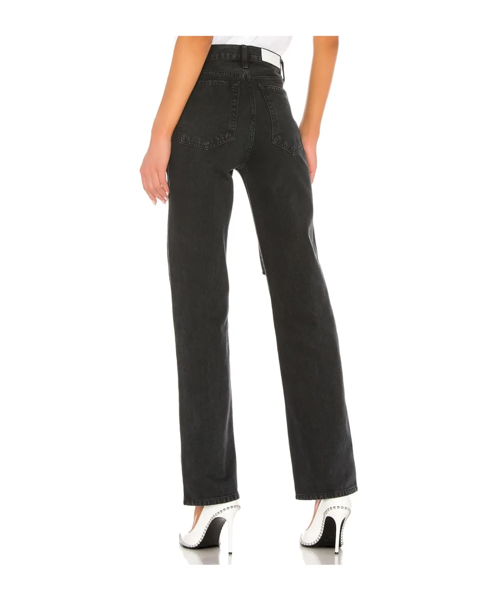 High-Rise Loose Jeans