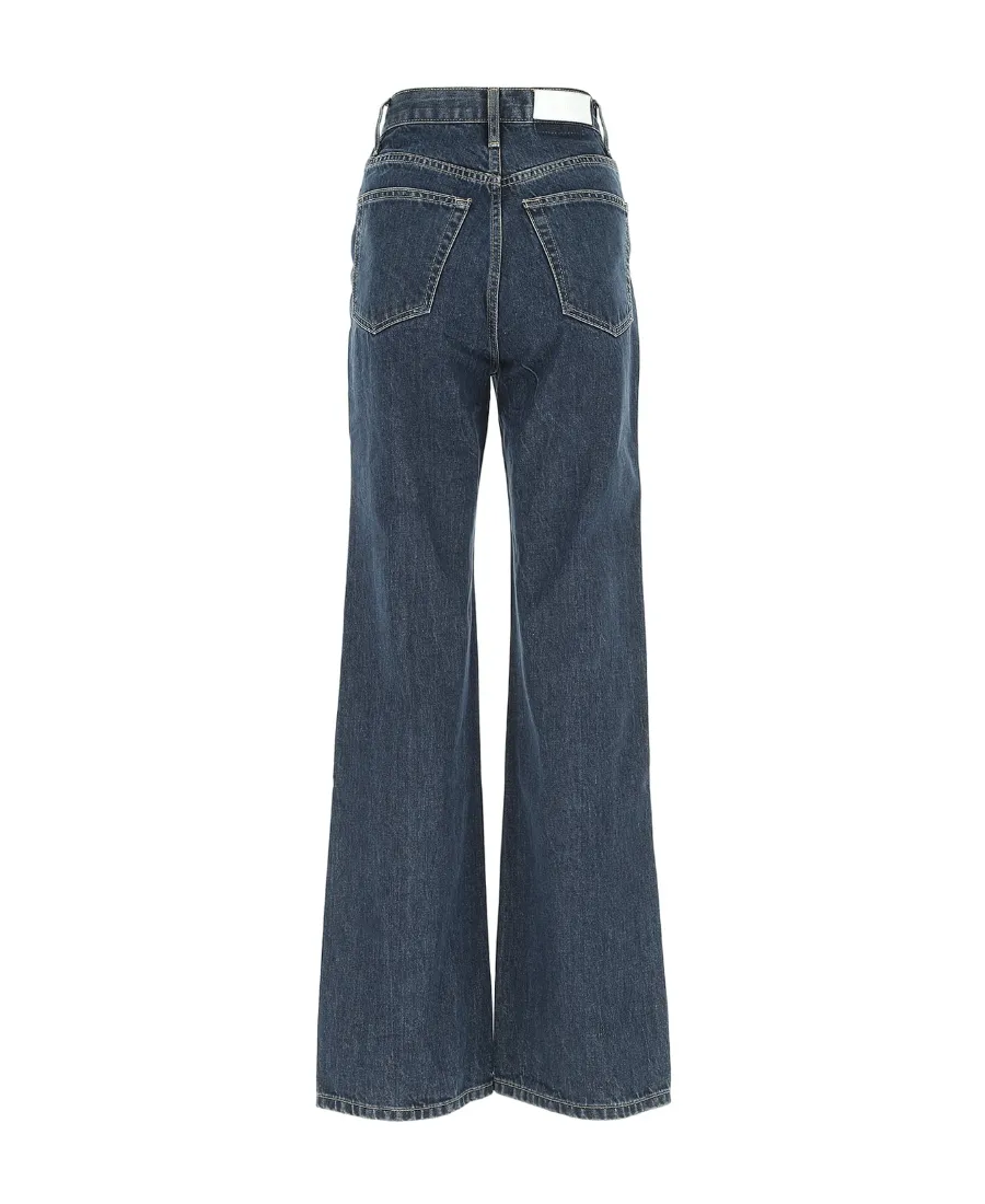 High-Rise Wide-Leg Jeans