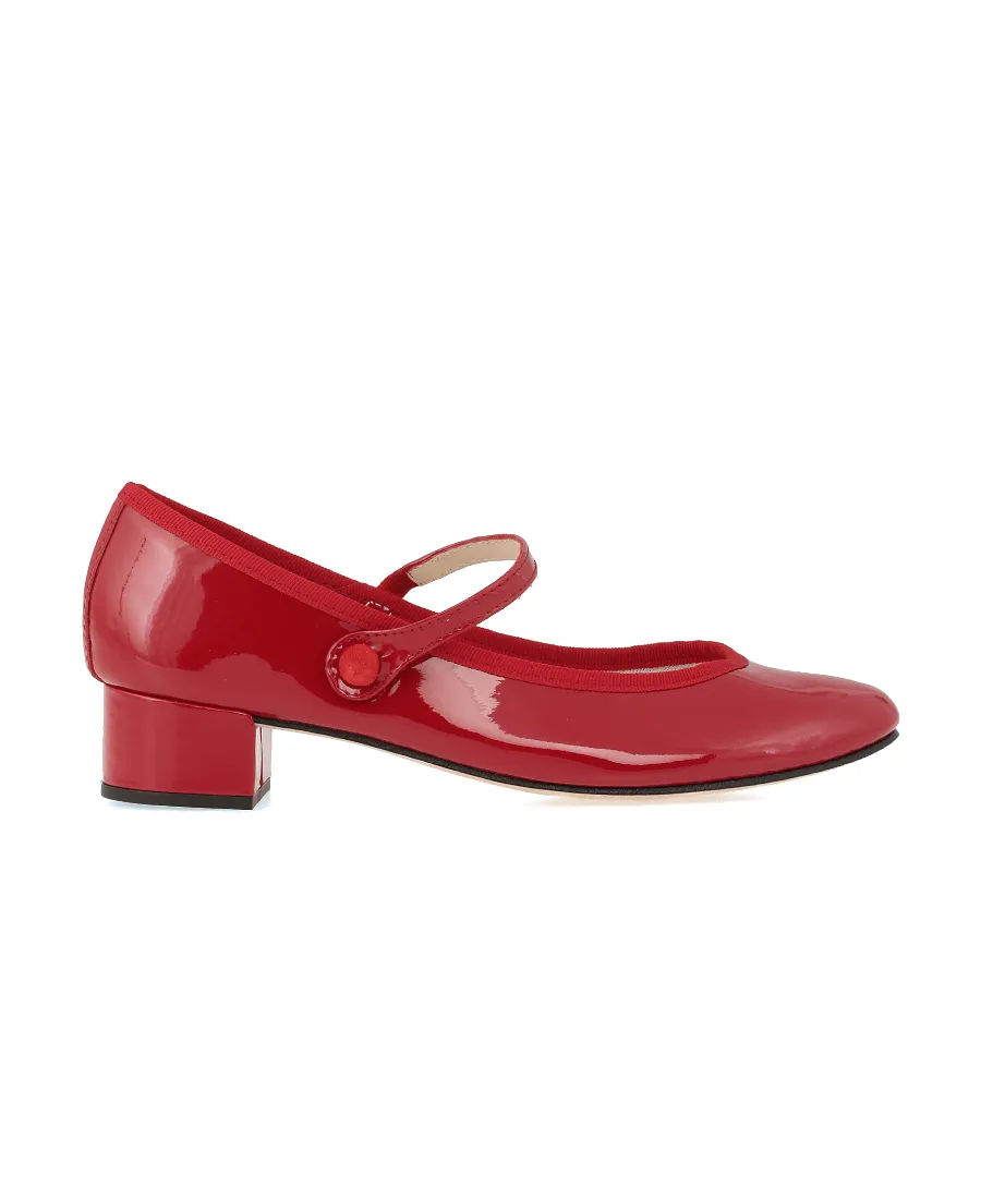 Thick-Heeled Ballet Shoes