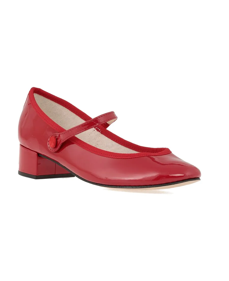 Thick-Heeled Ballet Shoes