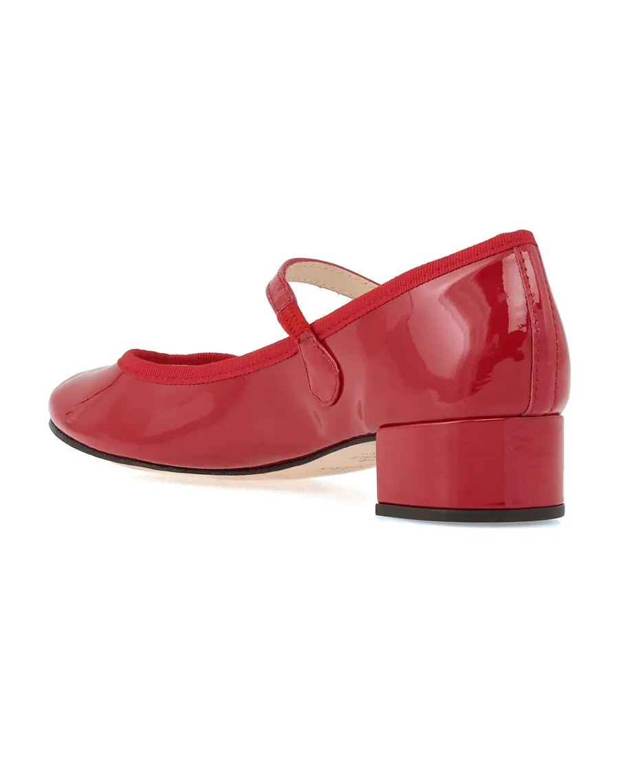 Thick-Heeled Ballet Shoes