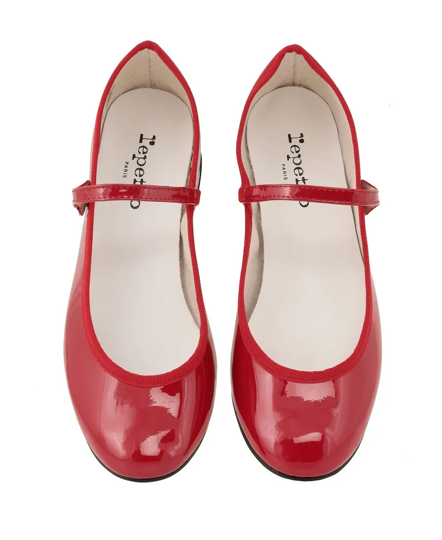 Thick-Heeled Ballet Shoes