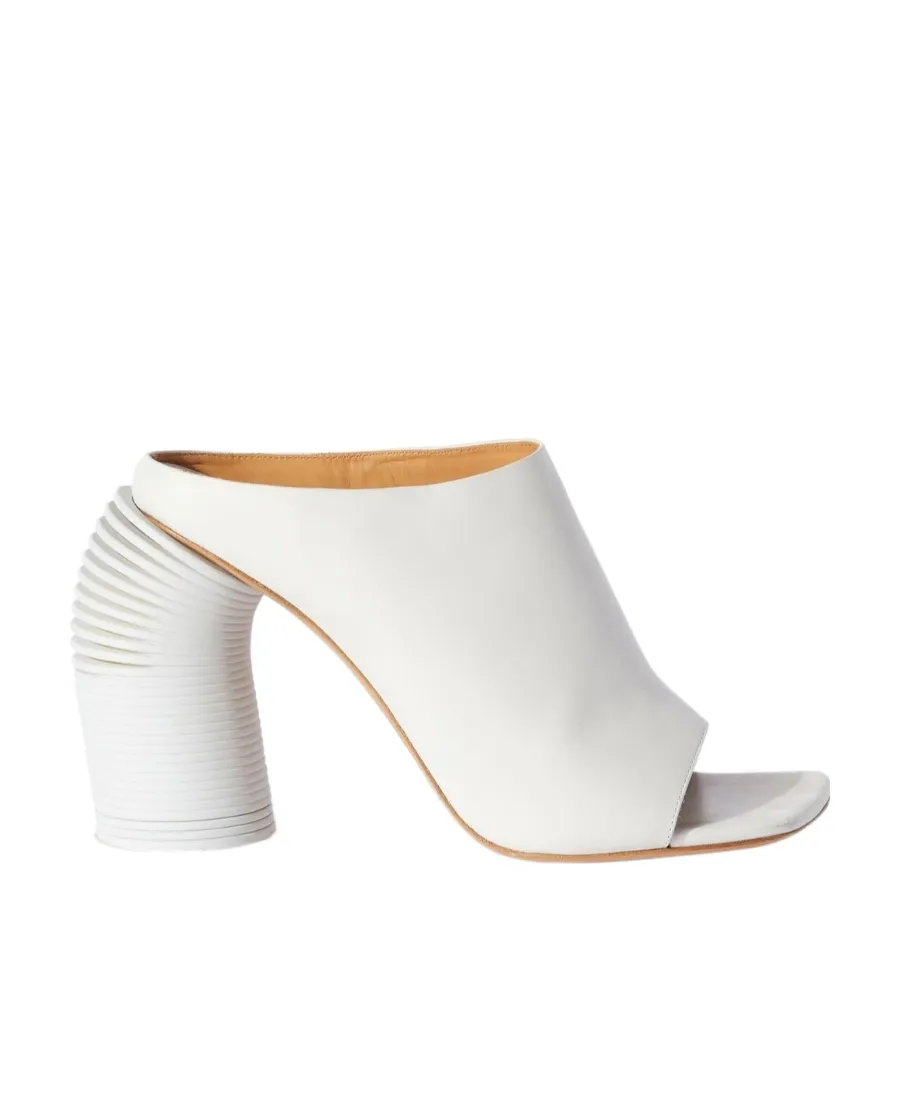 Spring Open Toe Mules
