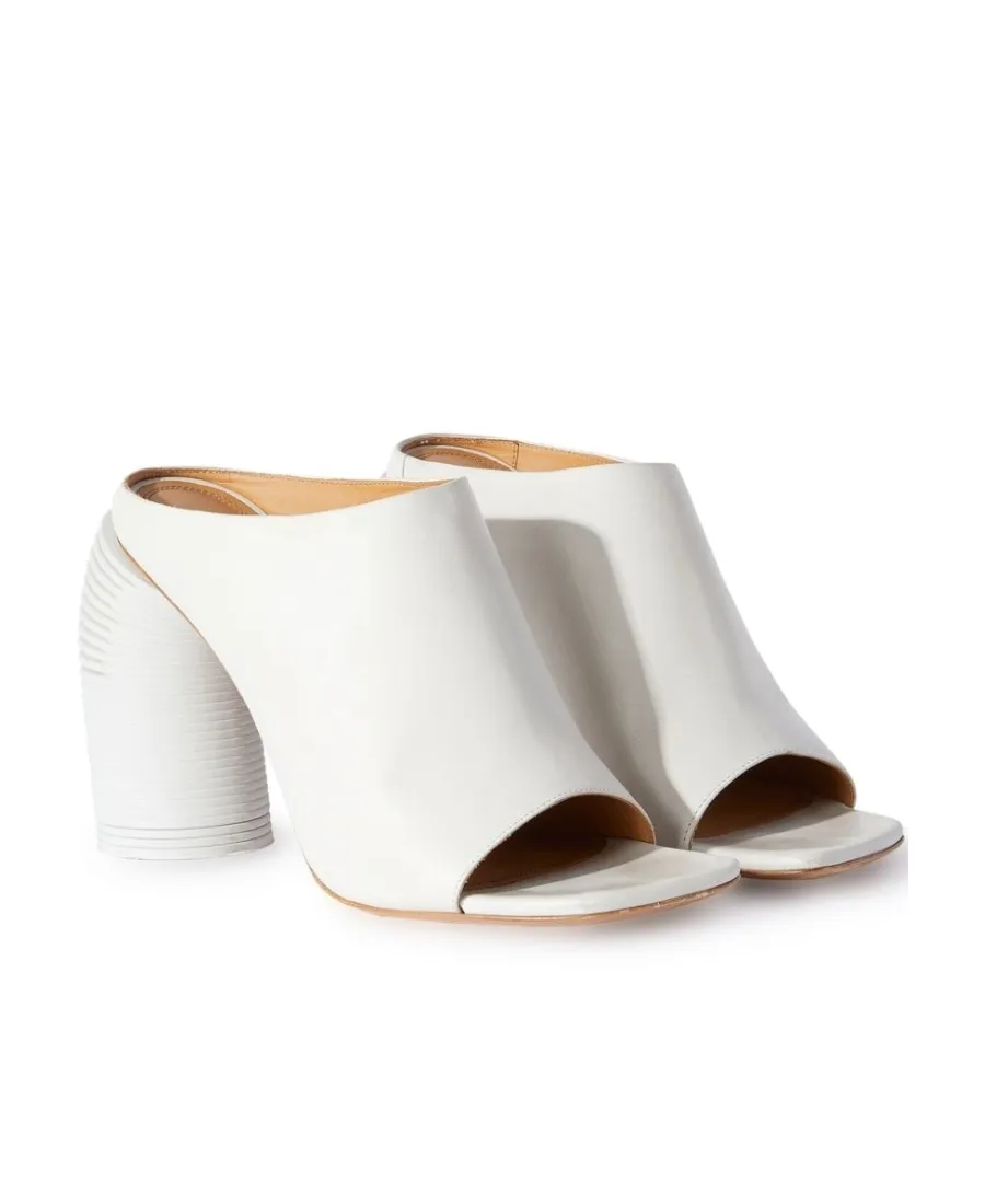 Spring Open Toe Mules