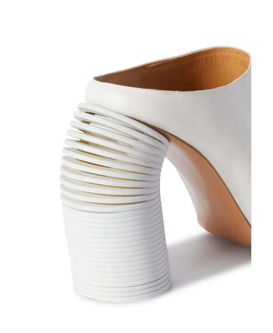 Spring Open Toe Mules