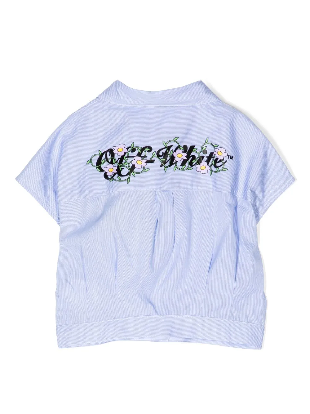 Striped Embroidered Shirt