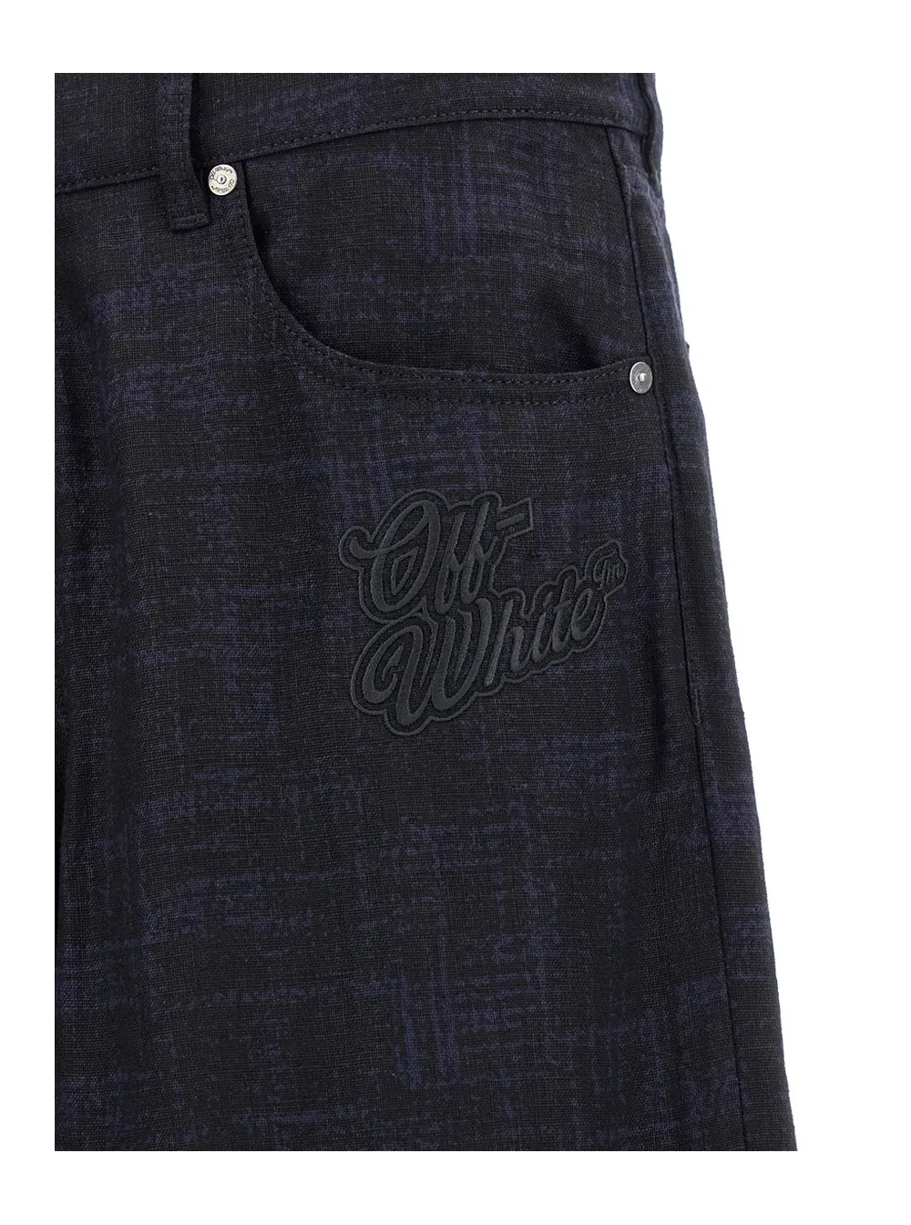 Logo Embroidered Cargo Pants