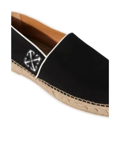 Anglette Arrow-Embroidered Slip-On Espadrilles