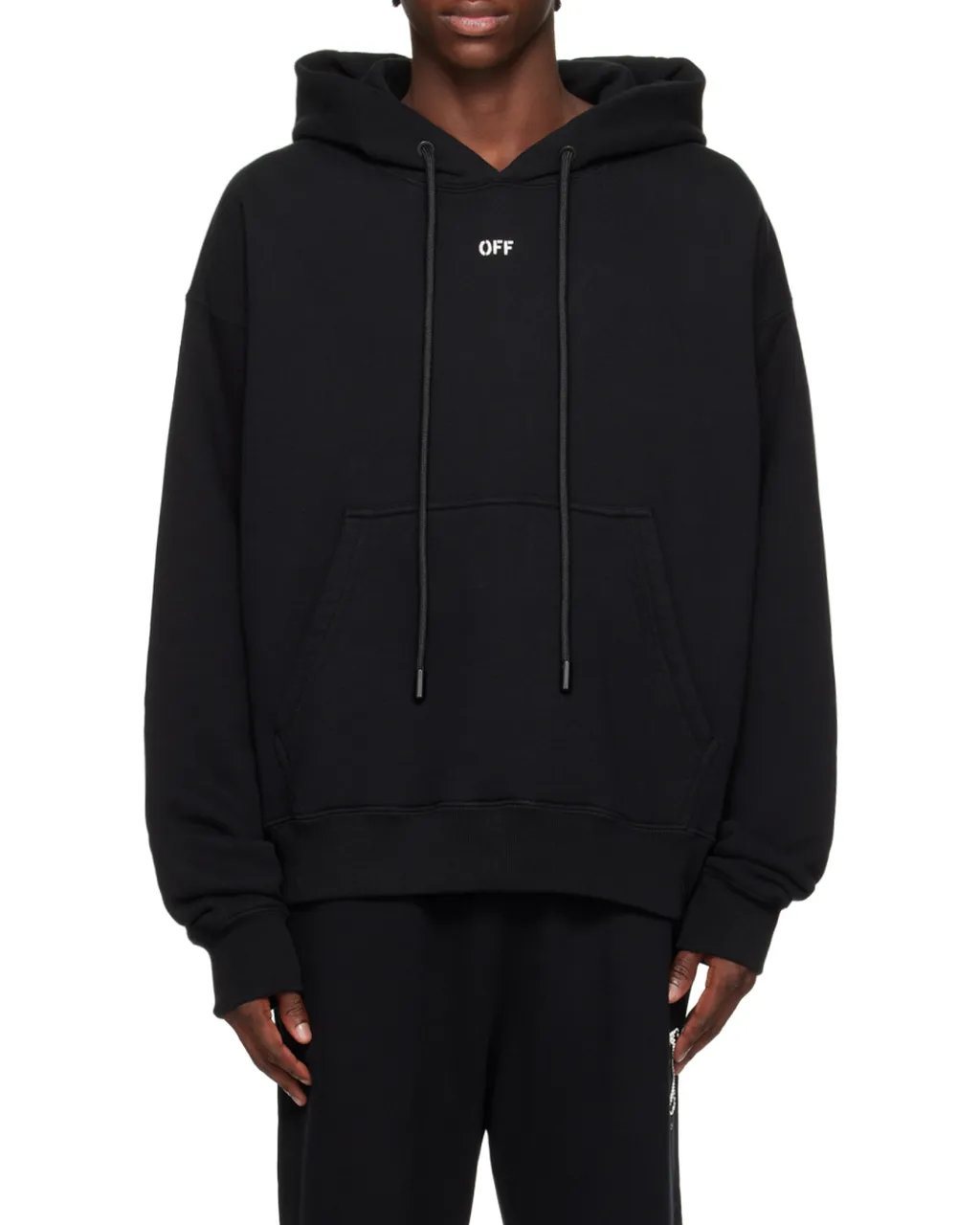 Logo-Print Drawstring Hoodie