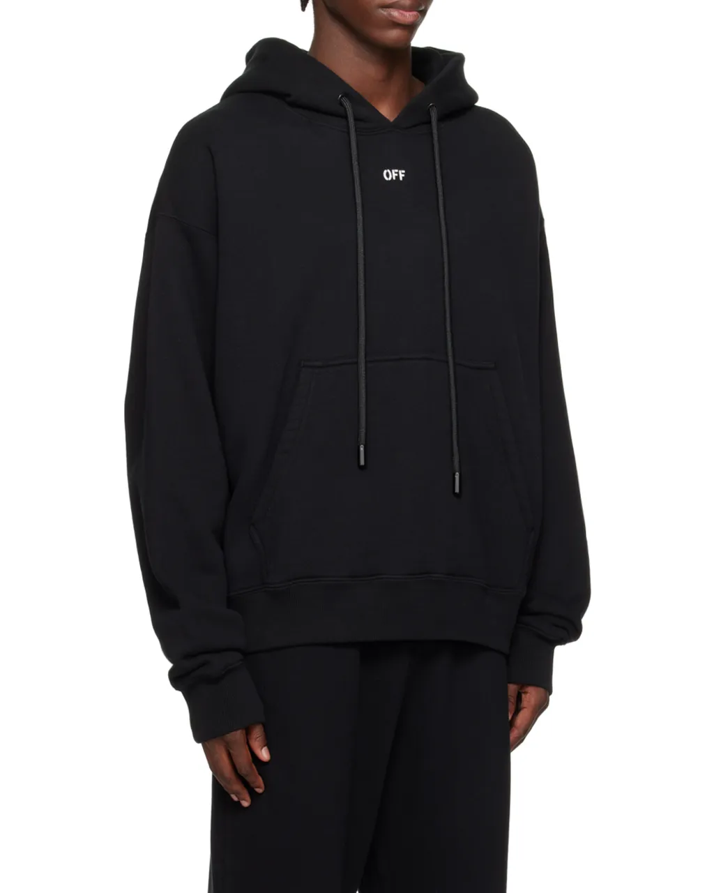 Logo-Print Drawstring Hoodie
