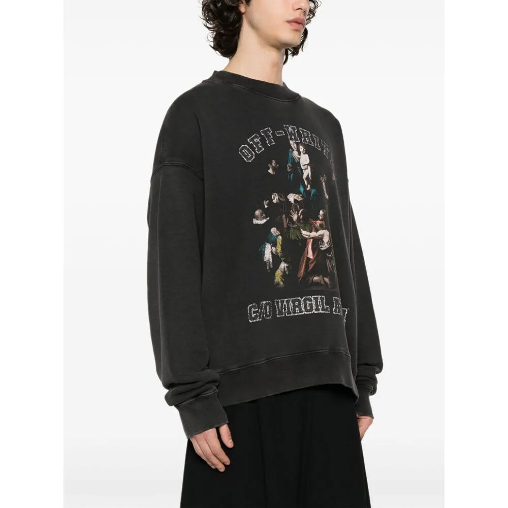 Mary Skate Crewneck Long-Sleeved Sweatshirt