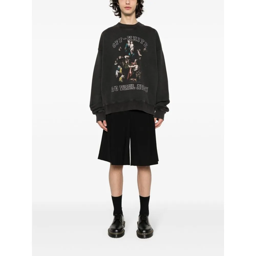 Mary Skate Crewneck Long-Sleeved Sweatshirt