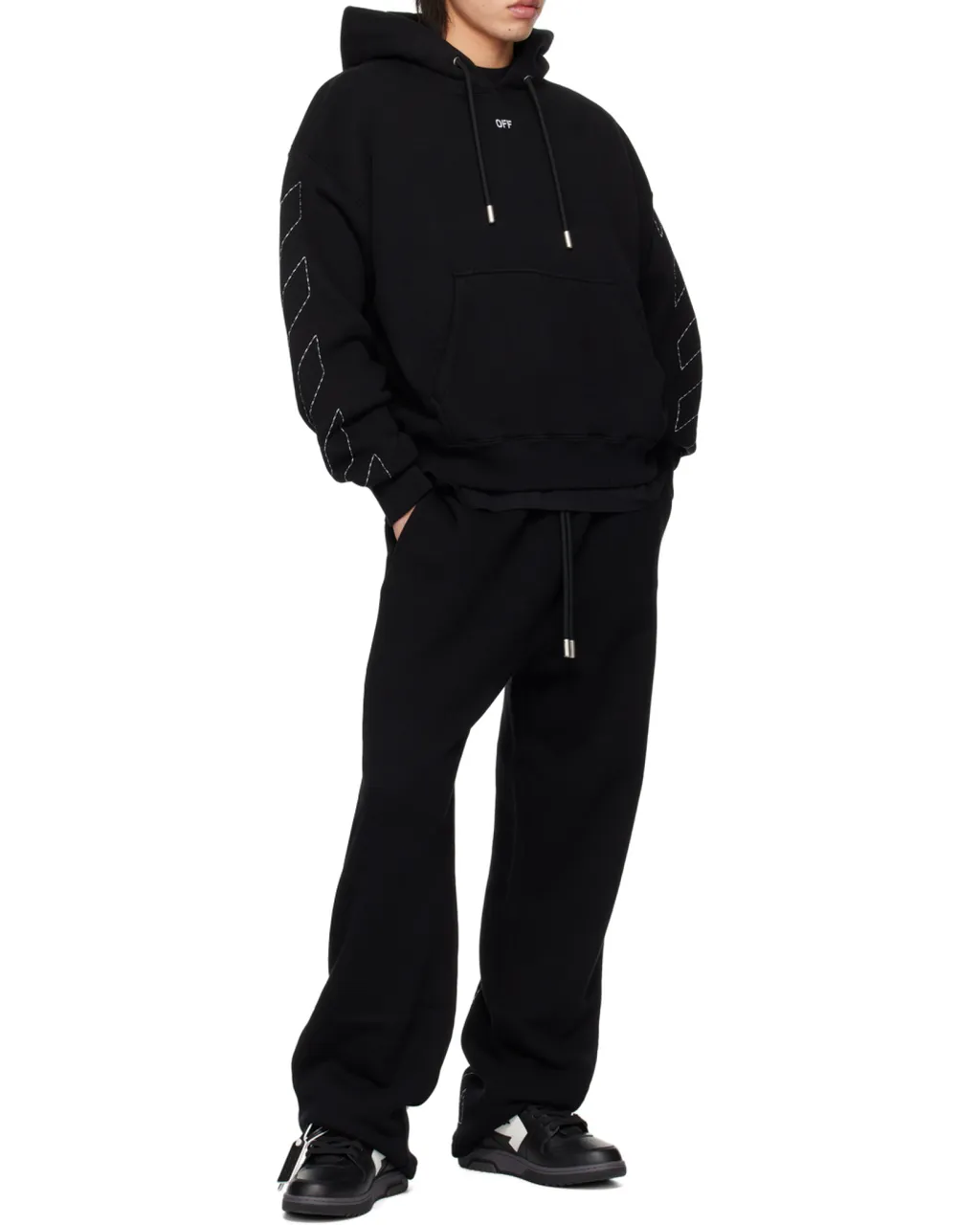 Logo Printed Drawstring Hoodie
