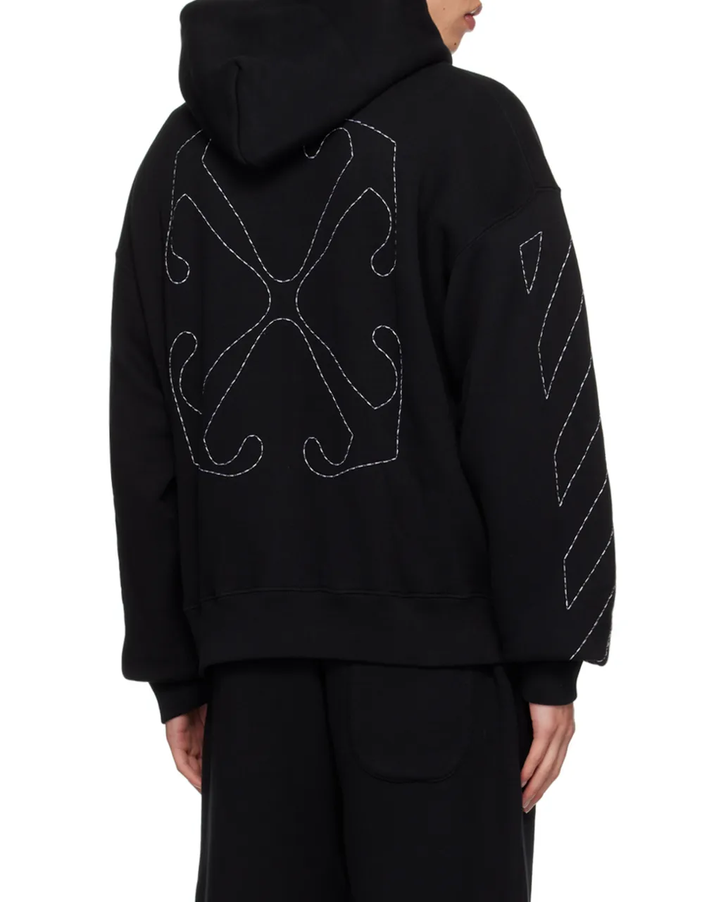 Logo Printed Drawstring Hoodie