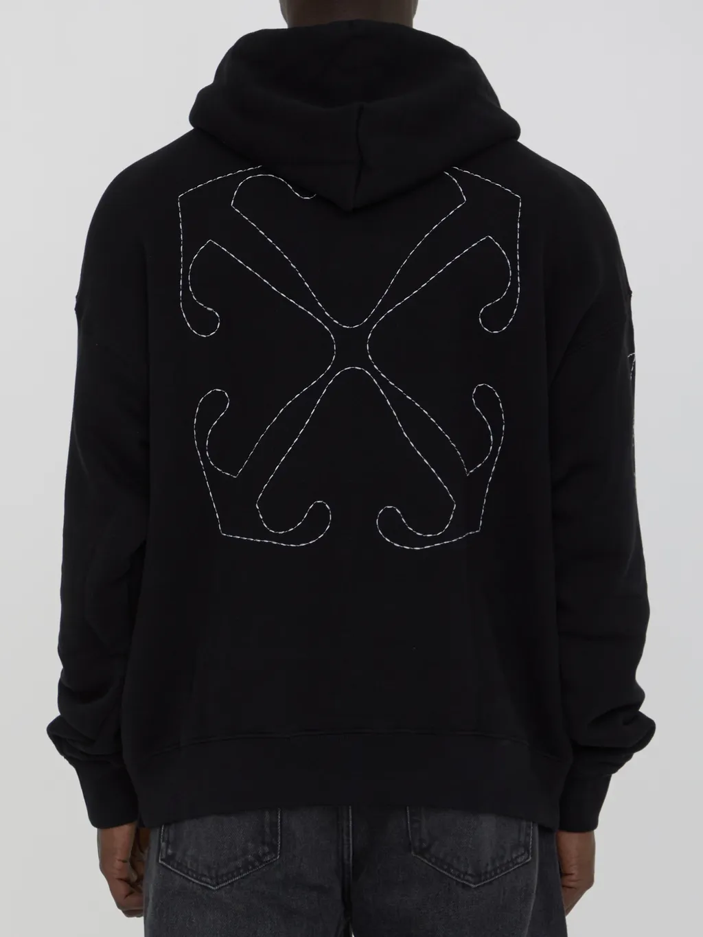 Logo Printed Drawstring Hoodie