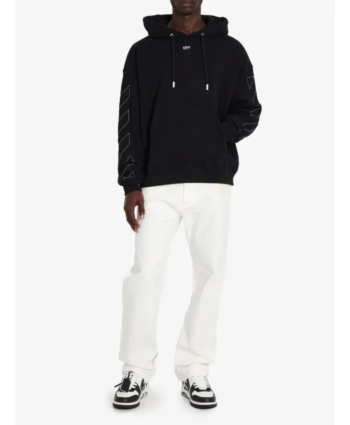 Logo Printed Drawstring Hoodie