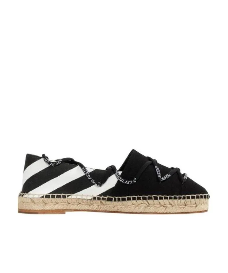 Diag Lace-Up Espadrilles