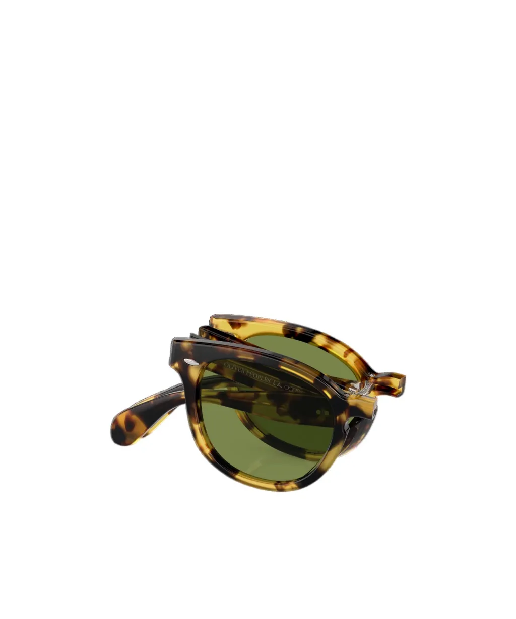 Tortoiseshell-Frame Design Sunglasses