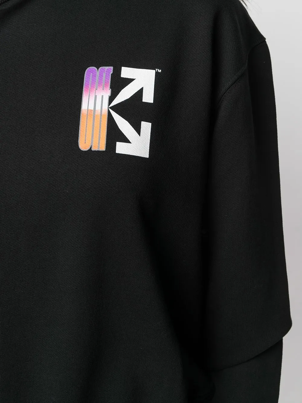 Cropped Arrows Hoodie
