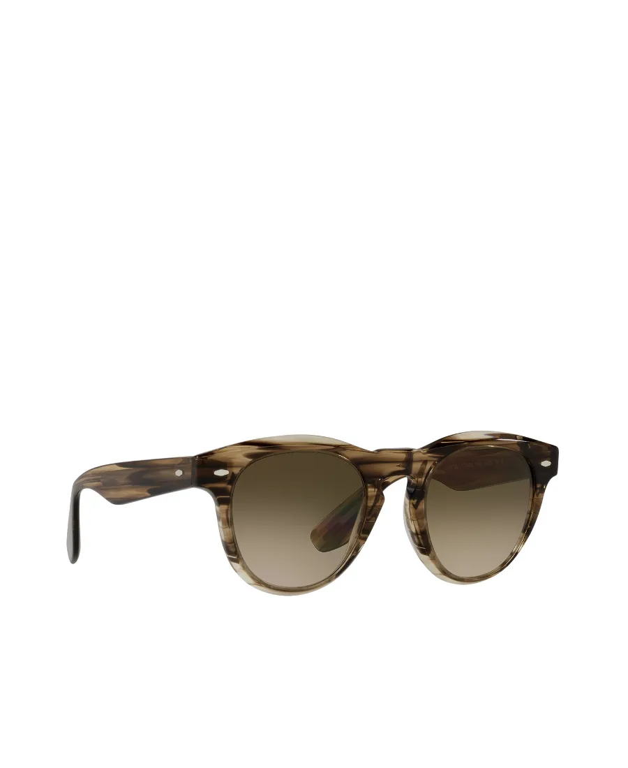 Round-Frame Sunglasses