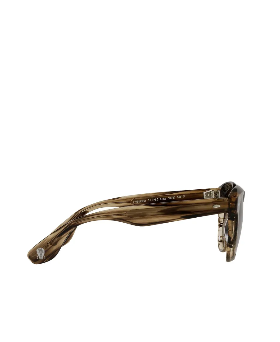 Round-Frame Sunglasses