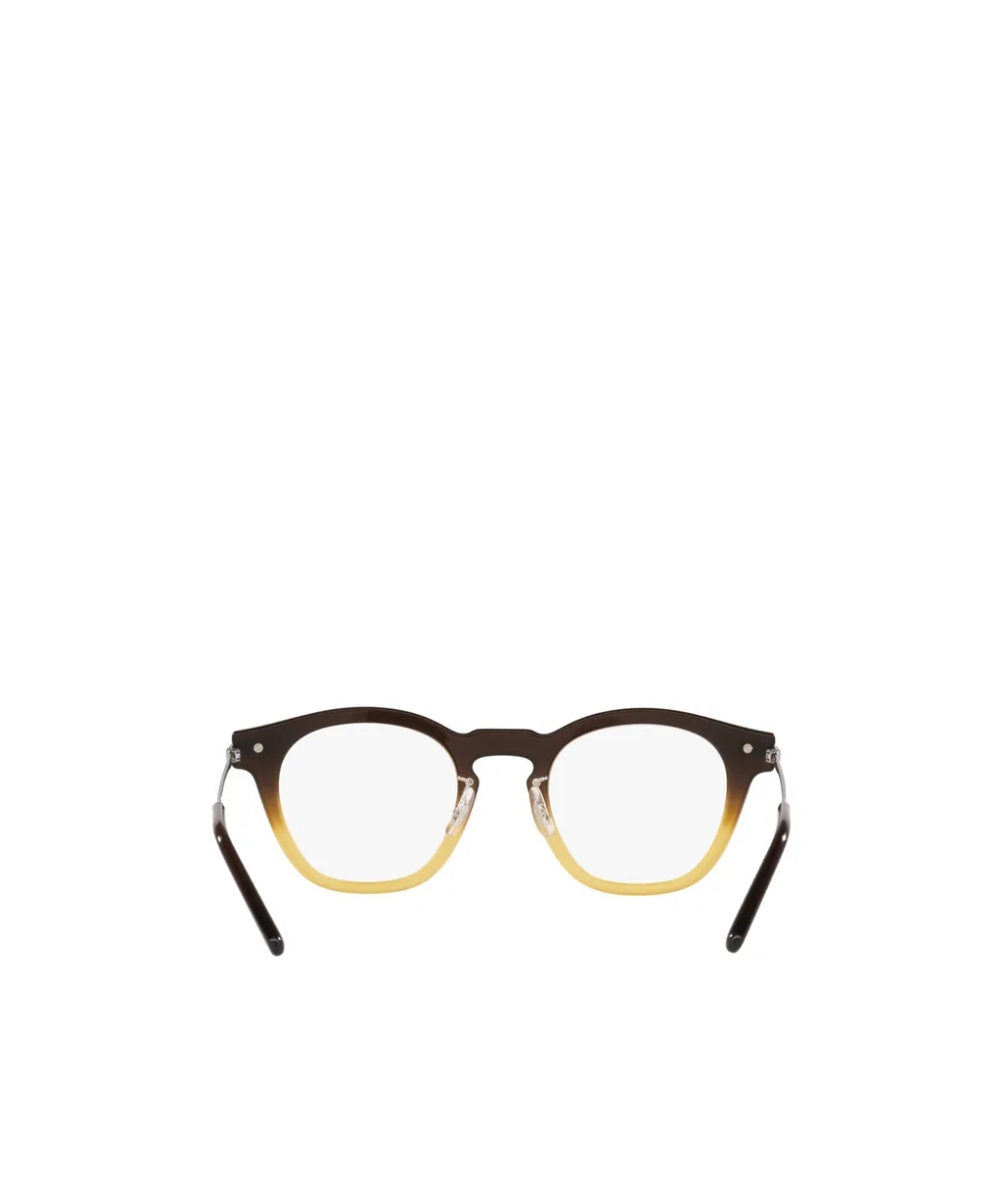 Gradient-Effect Round-Frame Glasses
