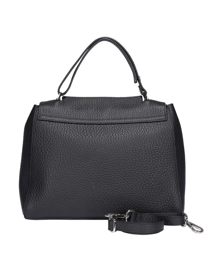 Sveva Logo Lettering Medium Shoulder Bag