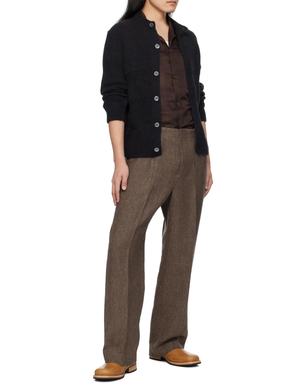 Opa Knit Button Cardigan