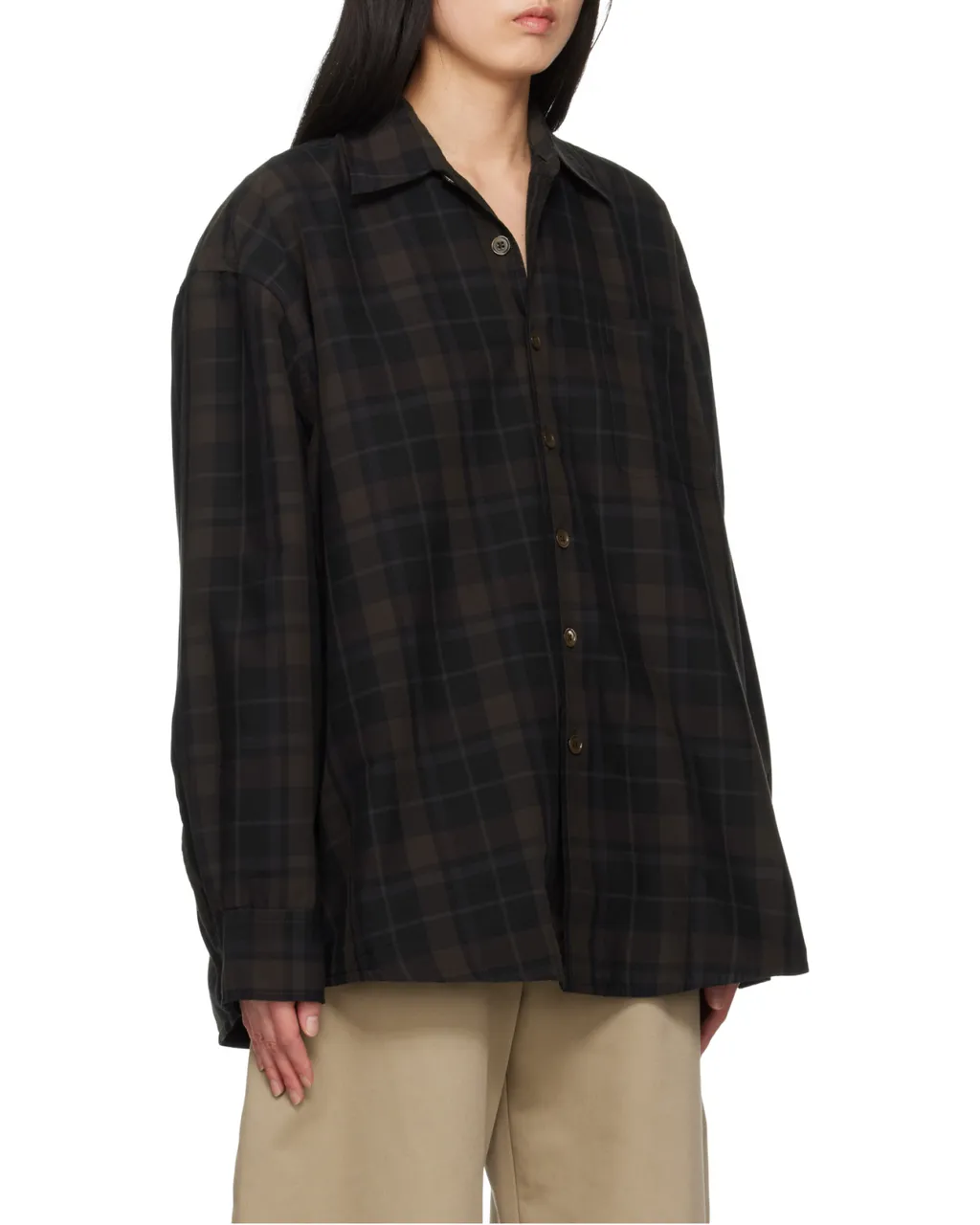 Borrowed Button-Up Shirt