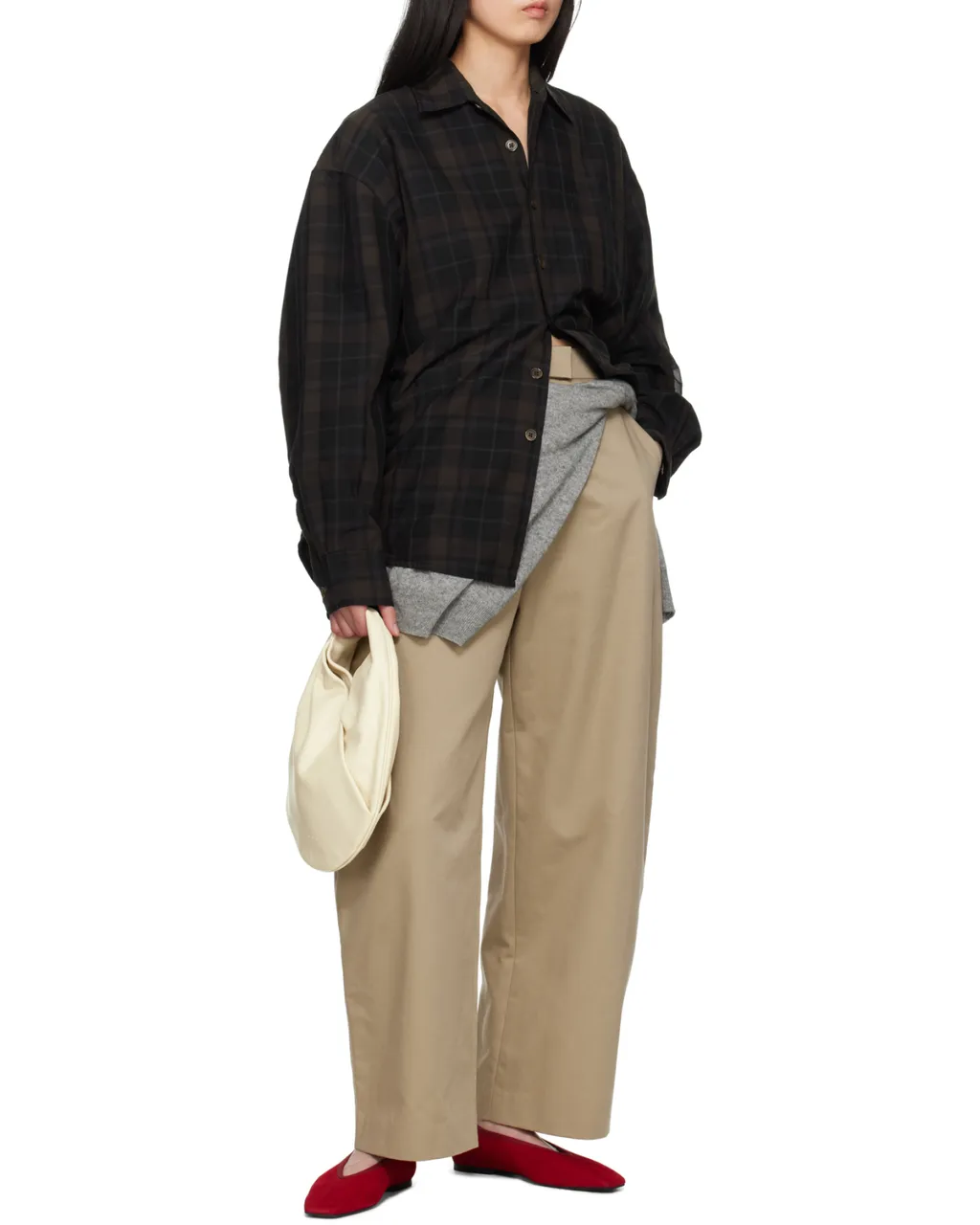Borrowed Button-Up Shirt