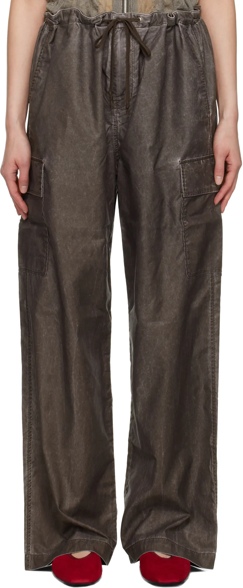 Way Coated Cargo Pants