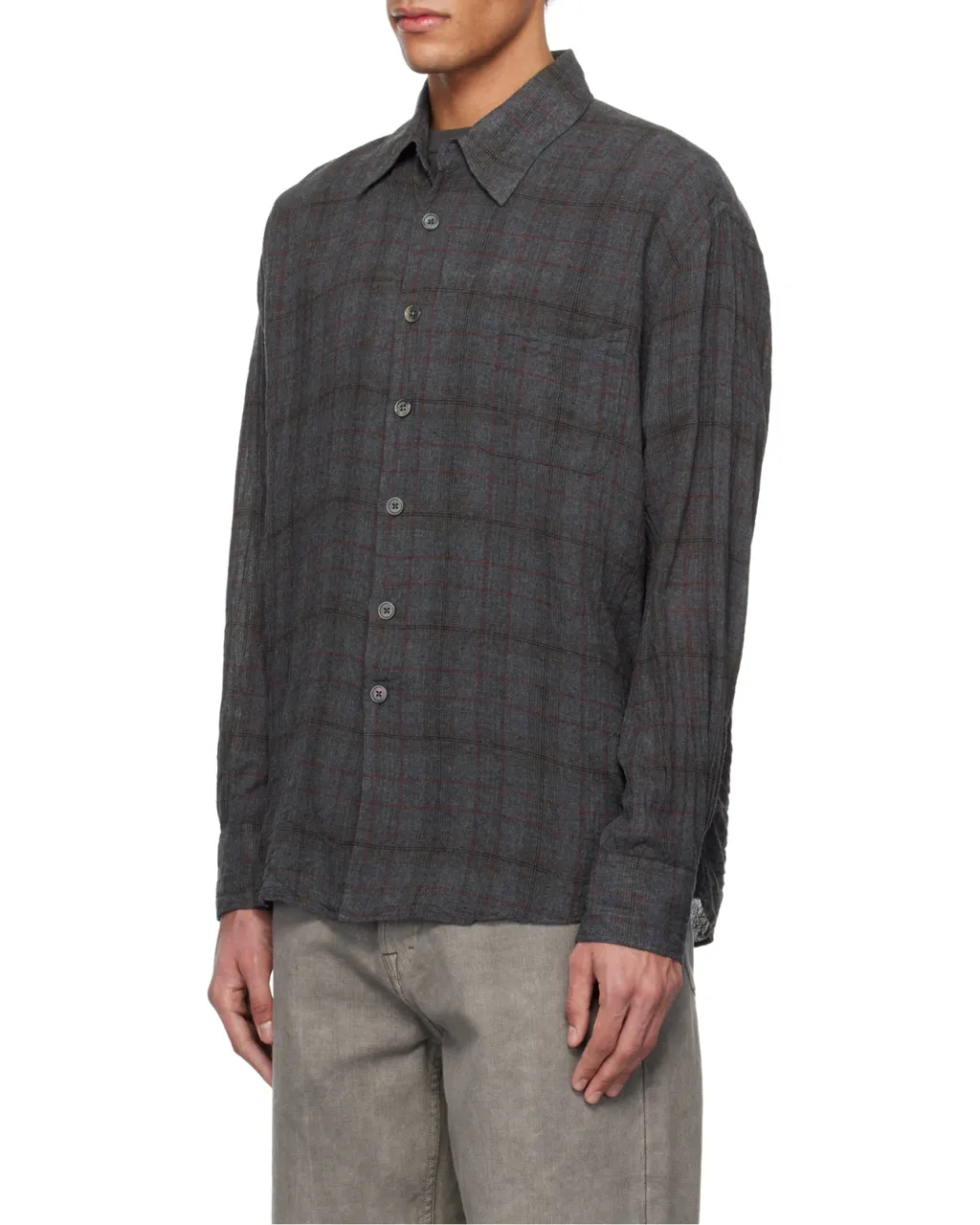 Above Button-Up Shirt