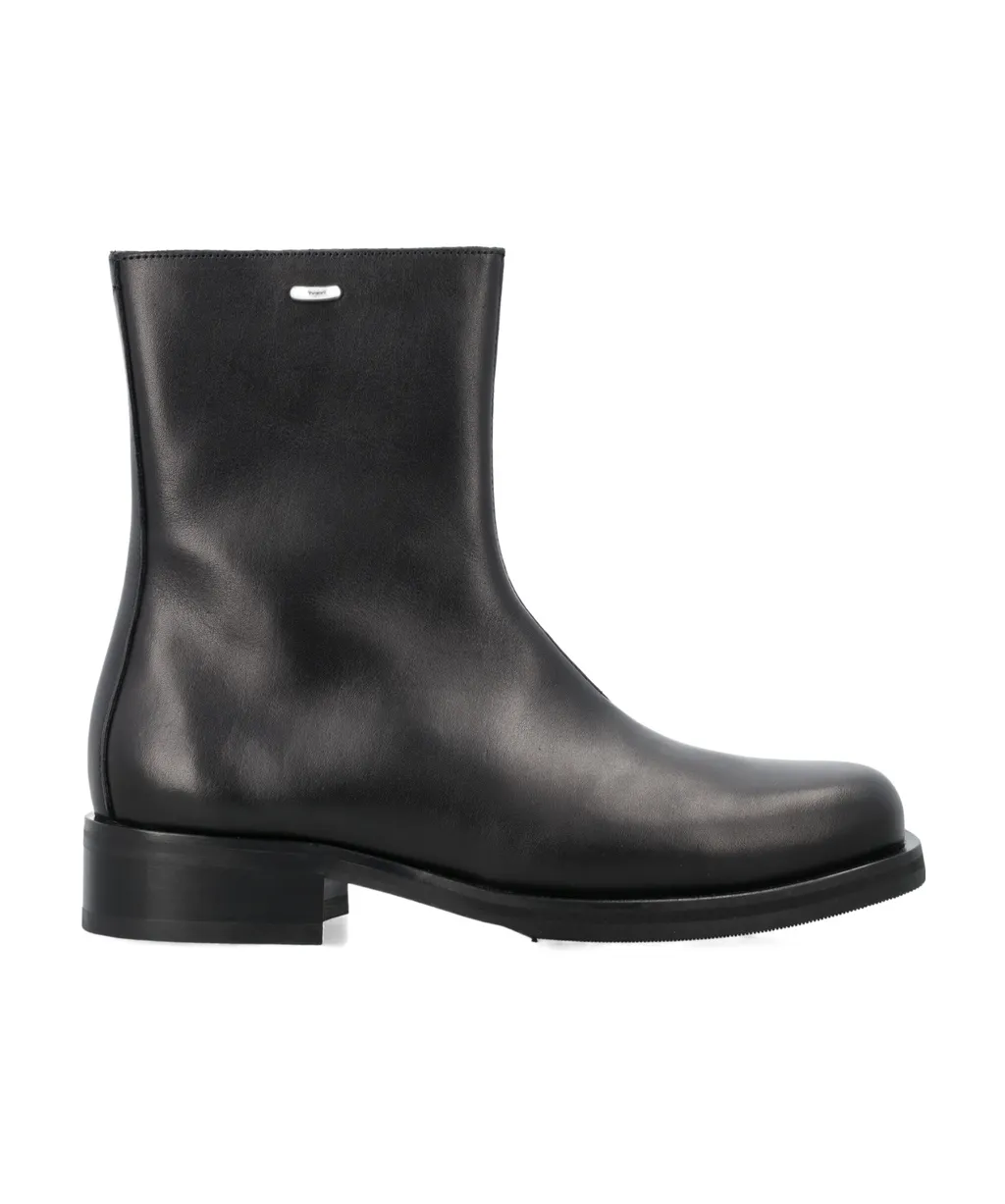 Round-Head Short Boots