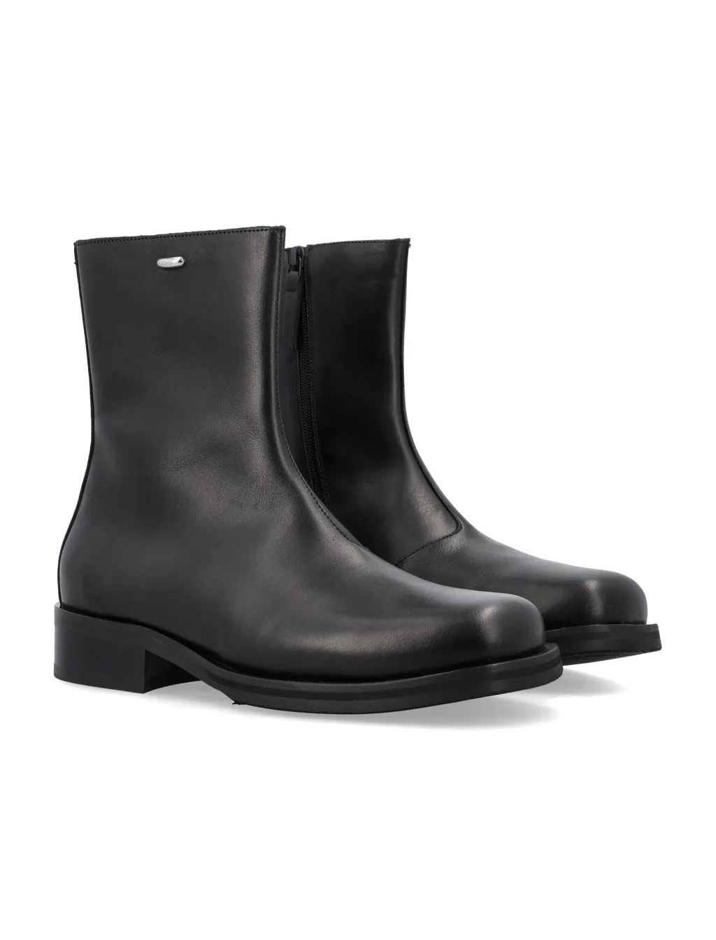 Round-Head Short Boots