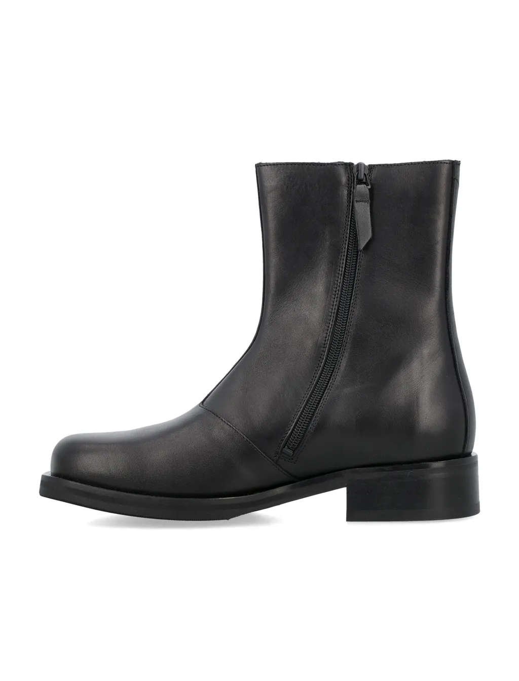Round-Head Short Boots