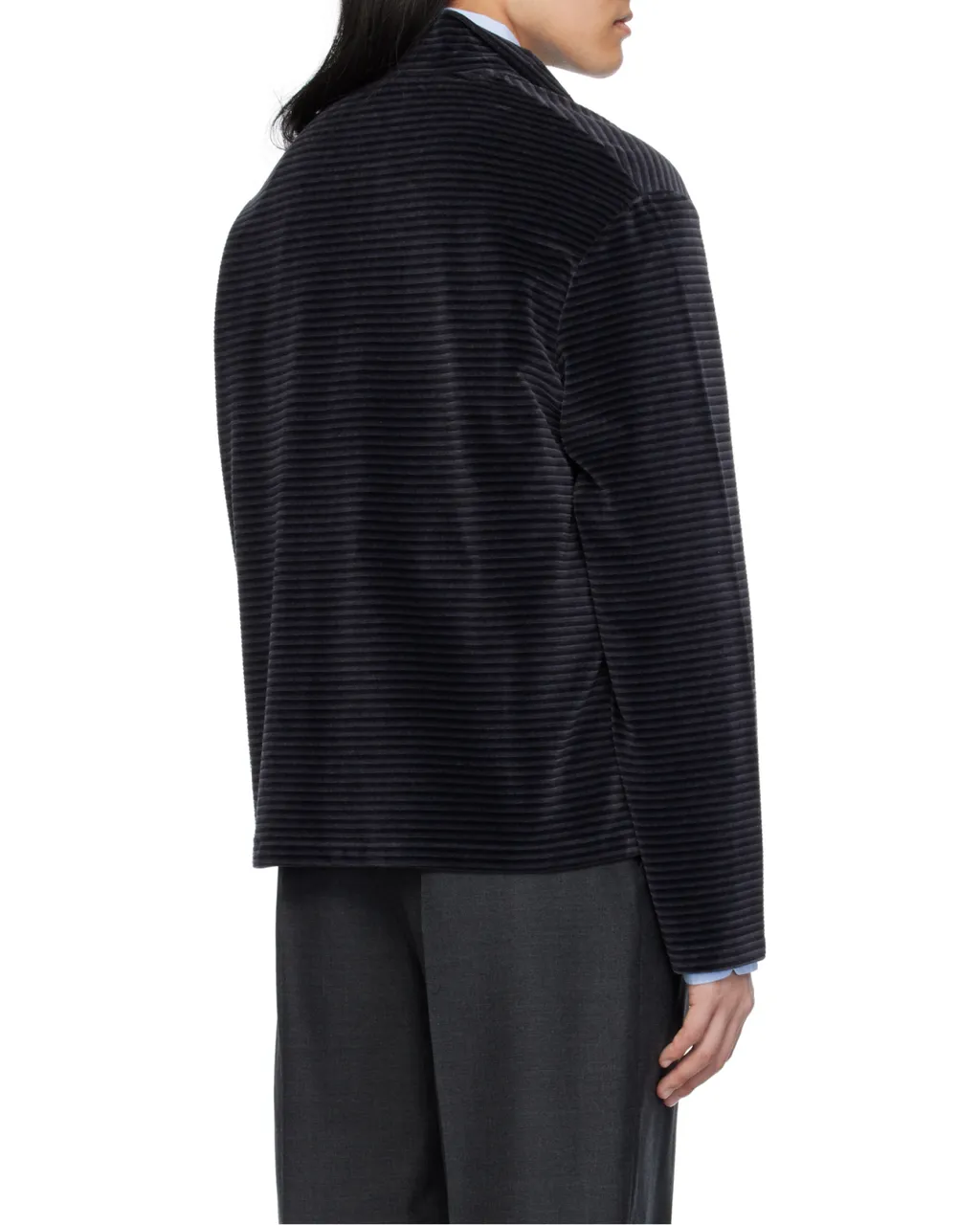 Shrunken Full Zip Polo Jacket